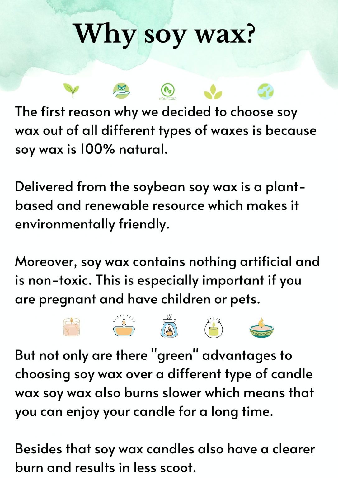 Why soy wax? paolinatural